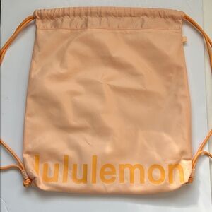 Lululemon lightweight gym sack drawstring backpack